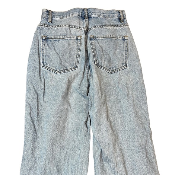 PacSun Light Wash Distressed Straight Leg Jeans Size 23 Women - Picture 2 of 9